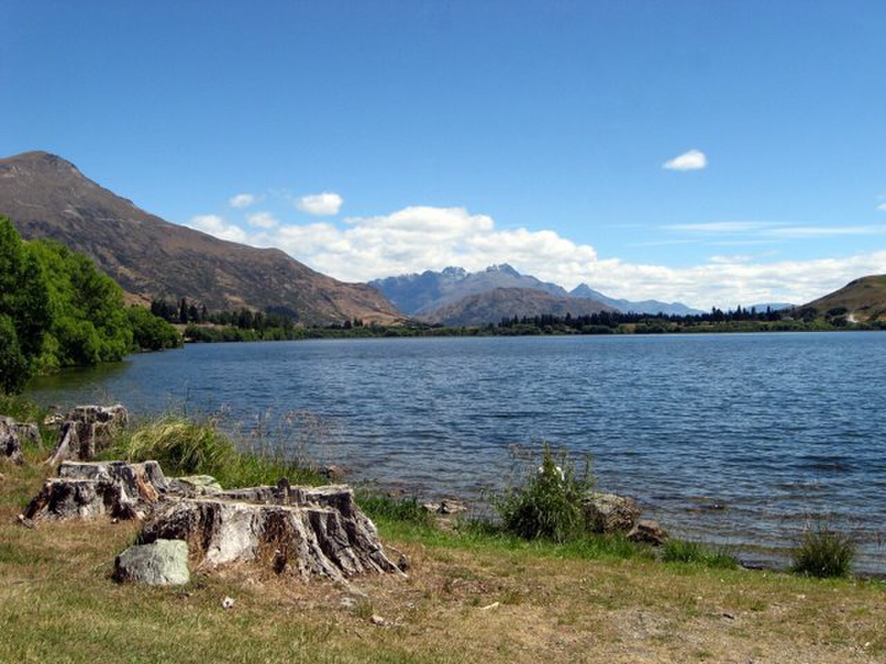Una fotografia di Lago Hayes