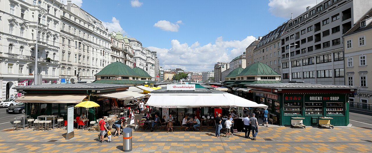Une photographie de Naschmarkt