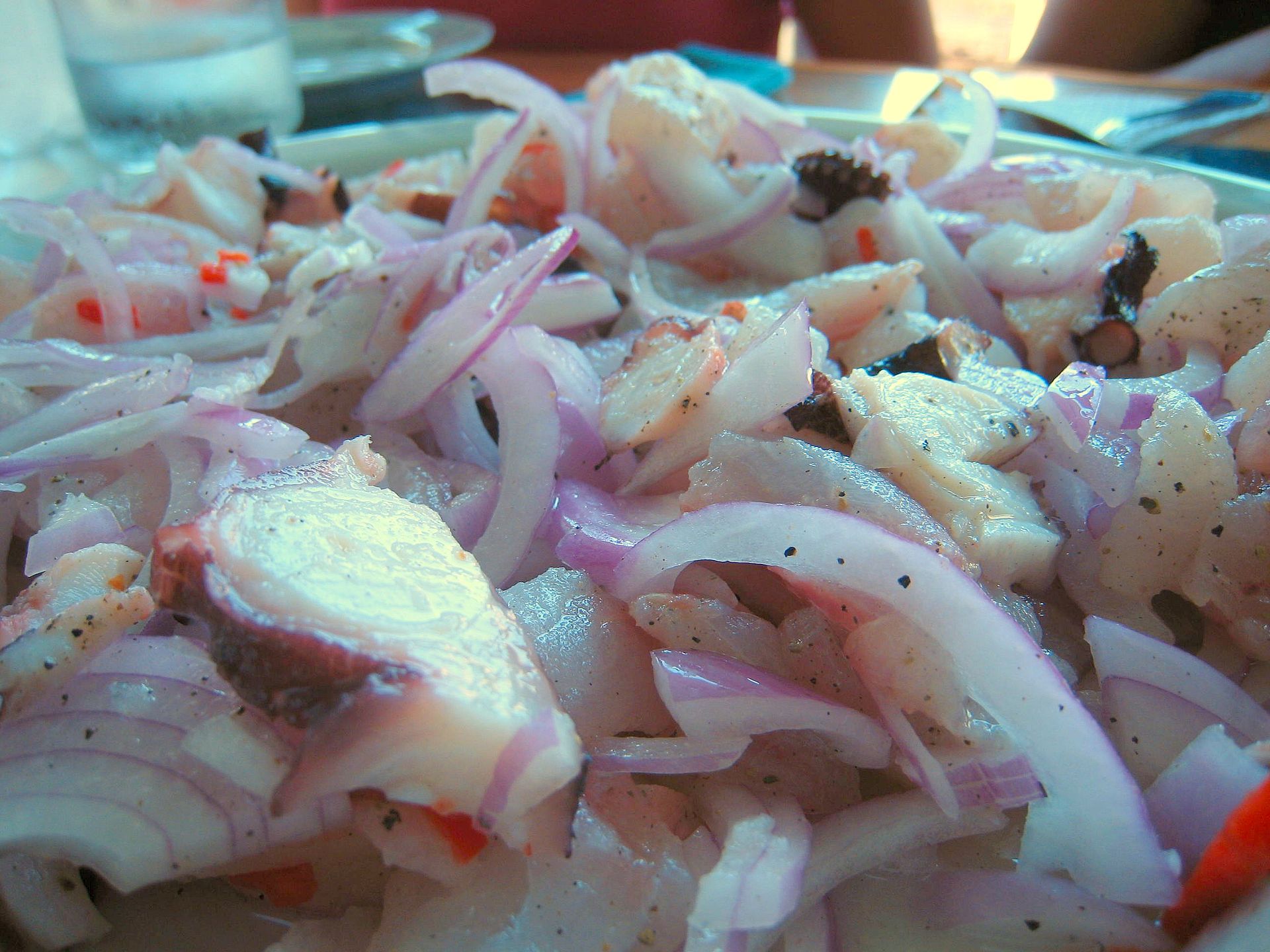 Ceviche peruano — foto ilustrativa
