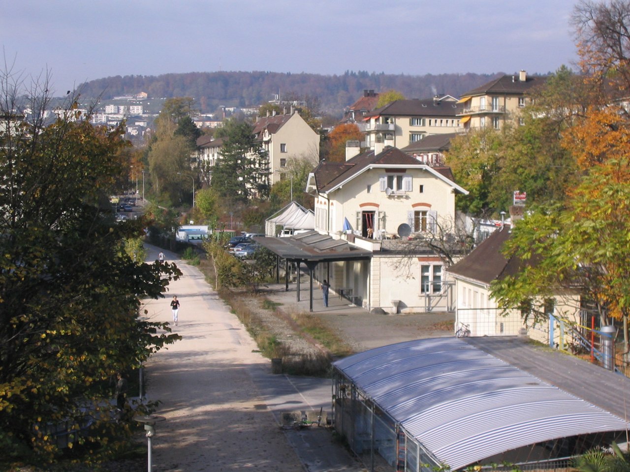 Zürih Letten Tren İstasyonu
