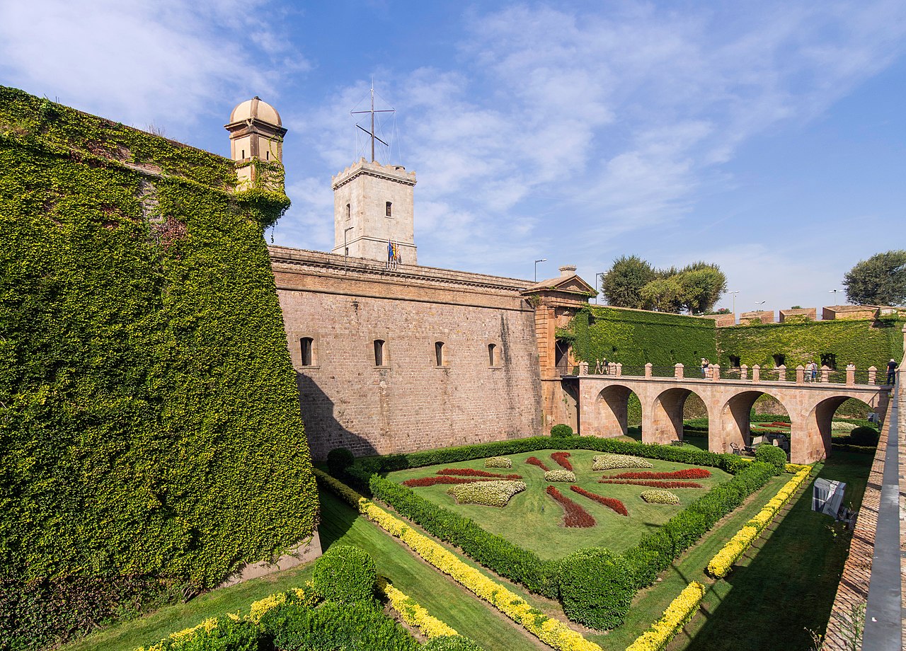 A photograph of Montjuïc Castle