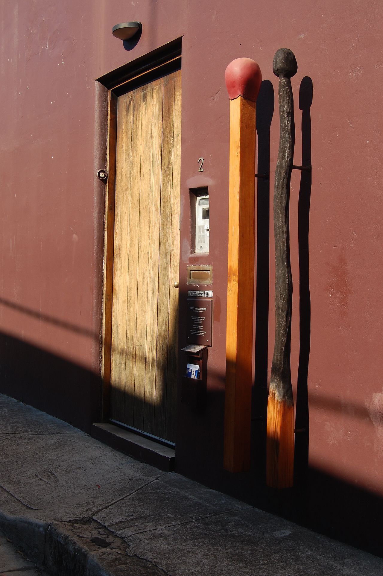 A photograph of Brett Whiteley Studio