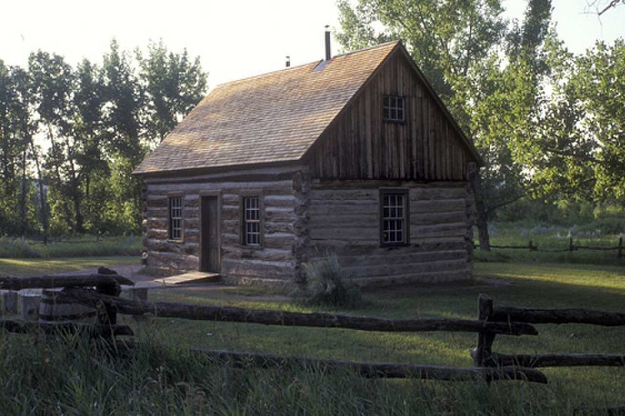A photograph of Dakota Cabin