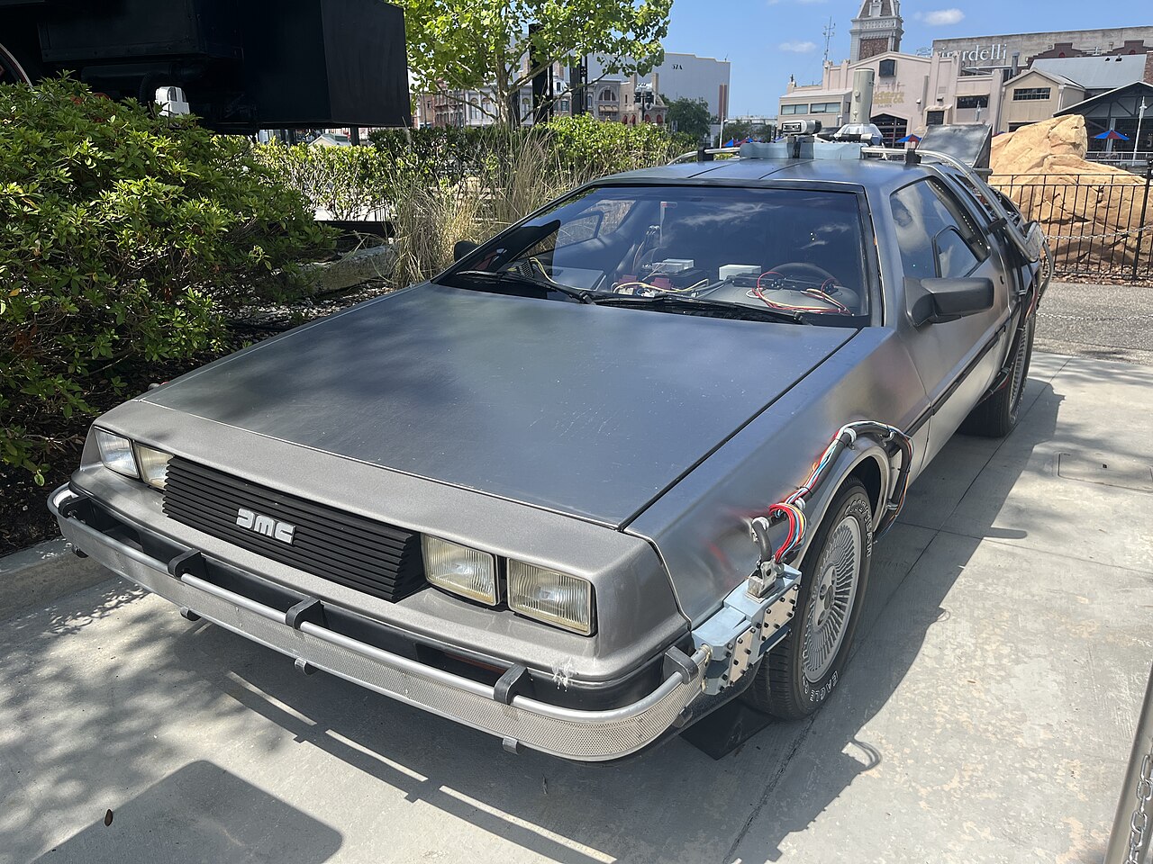 The DeLorean Time Machine fotoğrafı