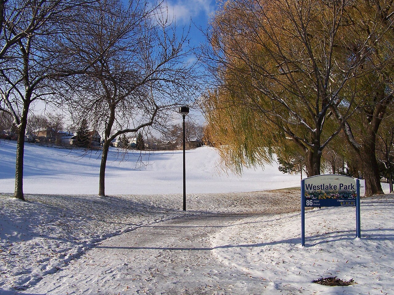 A photograph of Westlakes Park