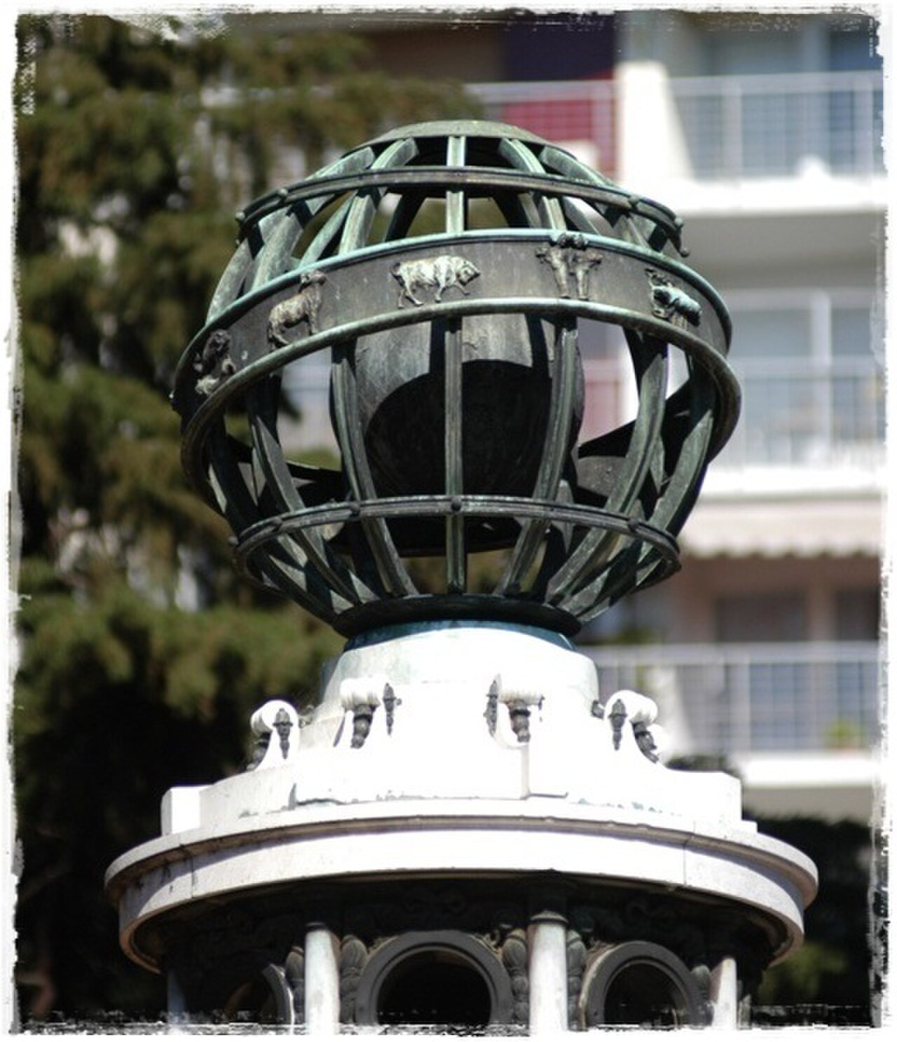 A photograph of Meteorological Column