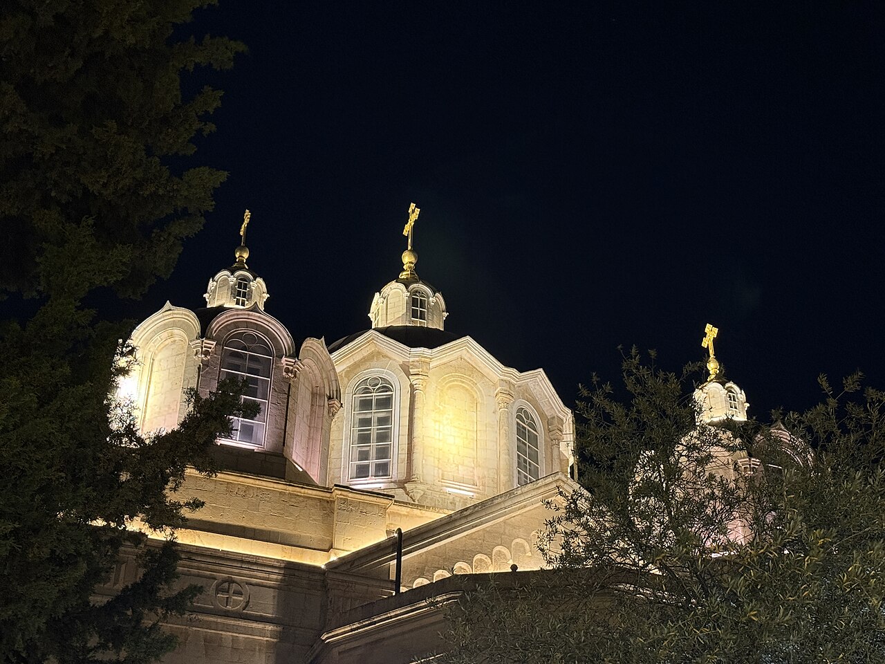 A photograph of Holy Trinity Cathedral, Jerusalem