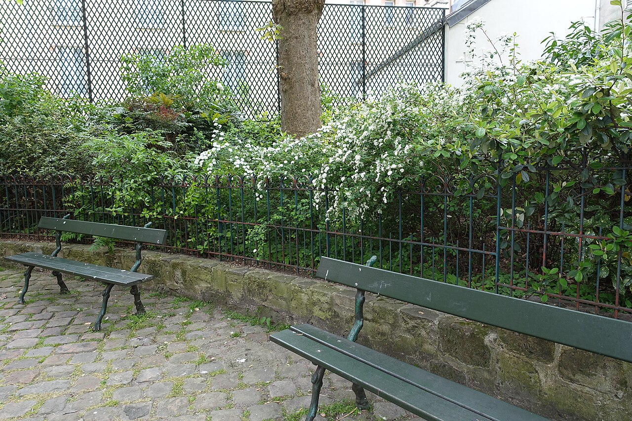 A photograph of square Claude Charpentier