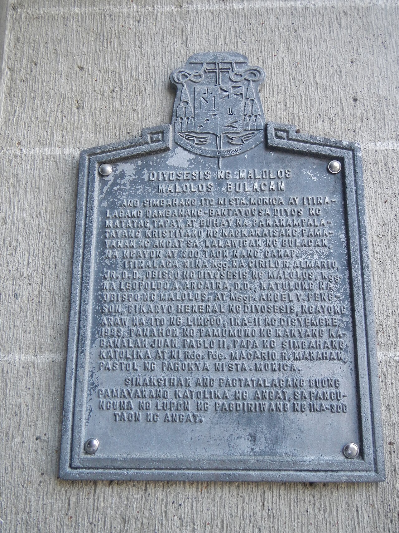 A photograph of Santa Monica Parish