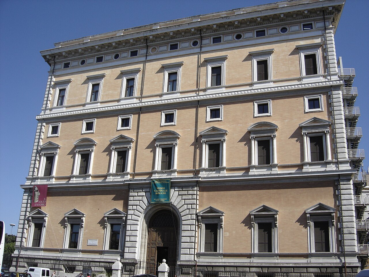 A photograph of Palazzo Massimo alle Terme