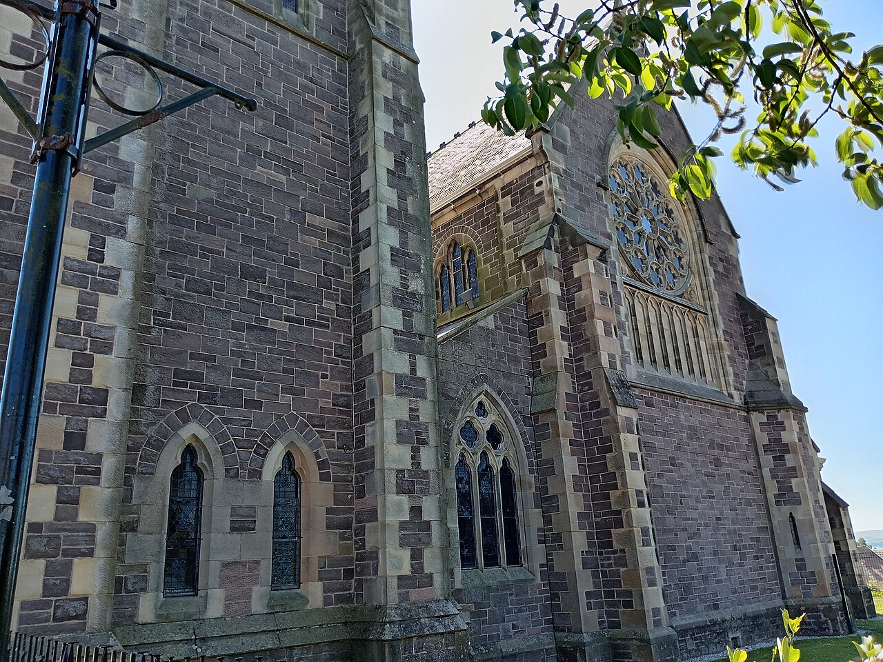 A photograph of St. Mary's Roman Catholic Church