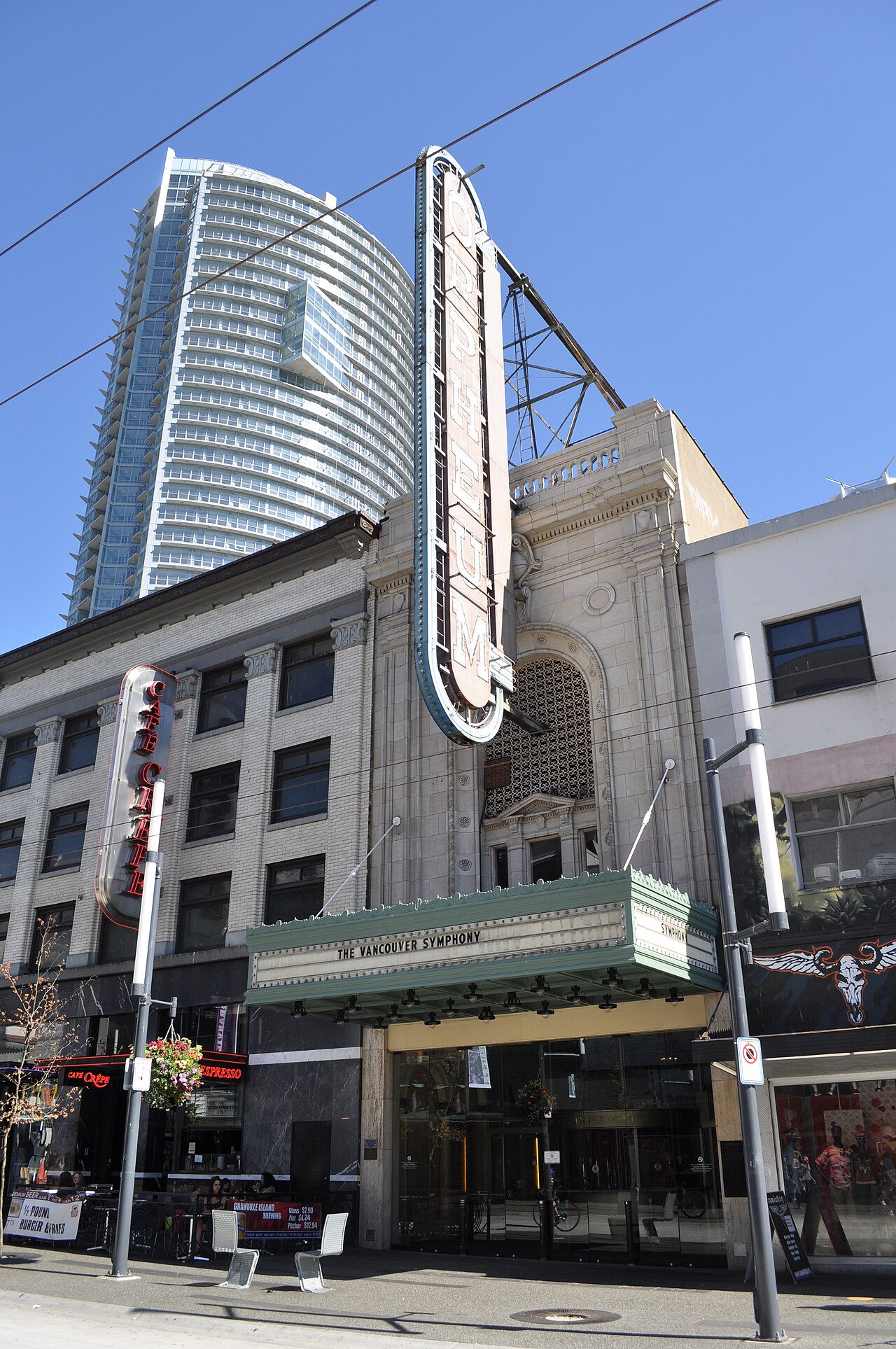 A photograph of Orpheum