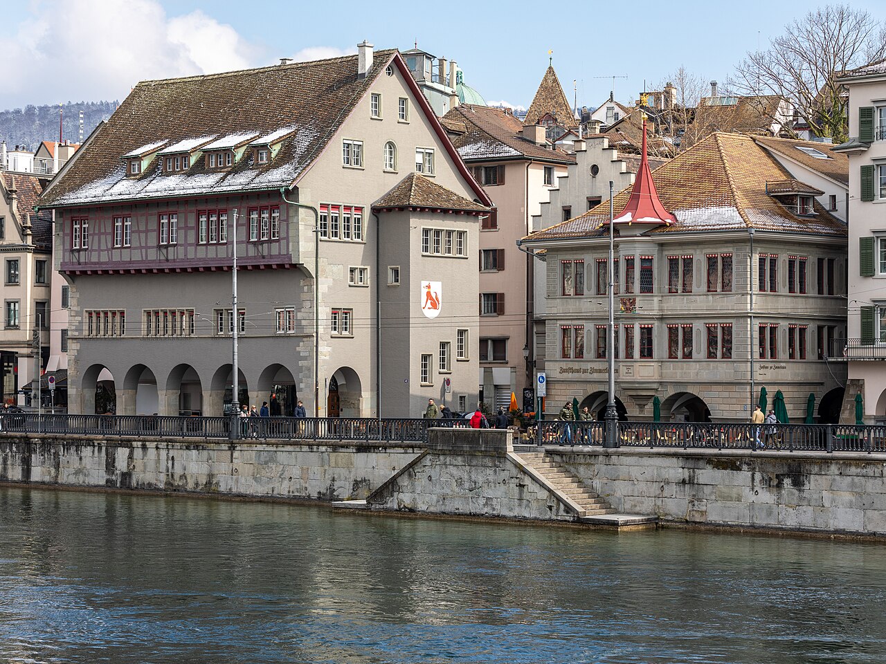 Ein Foto von Zunfthaus zur Zimmerleuten