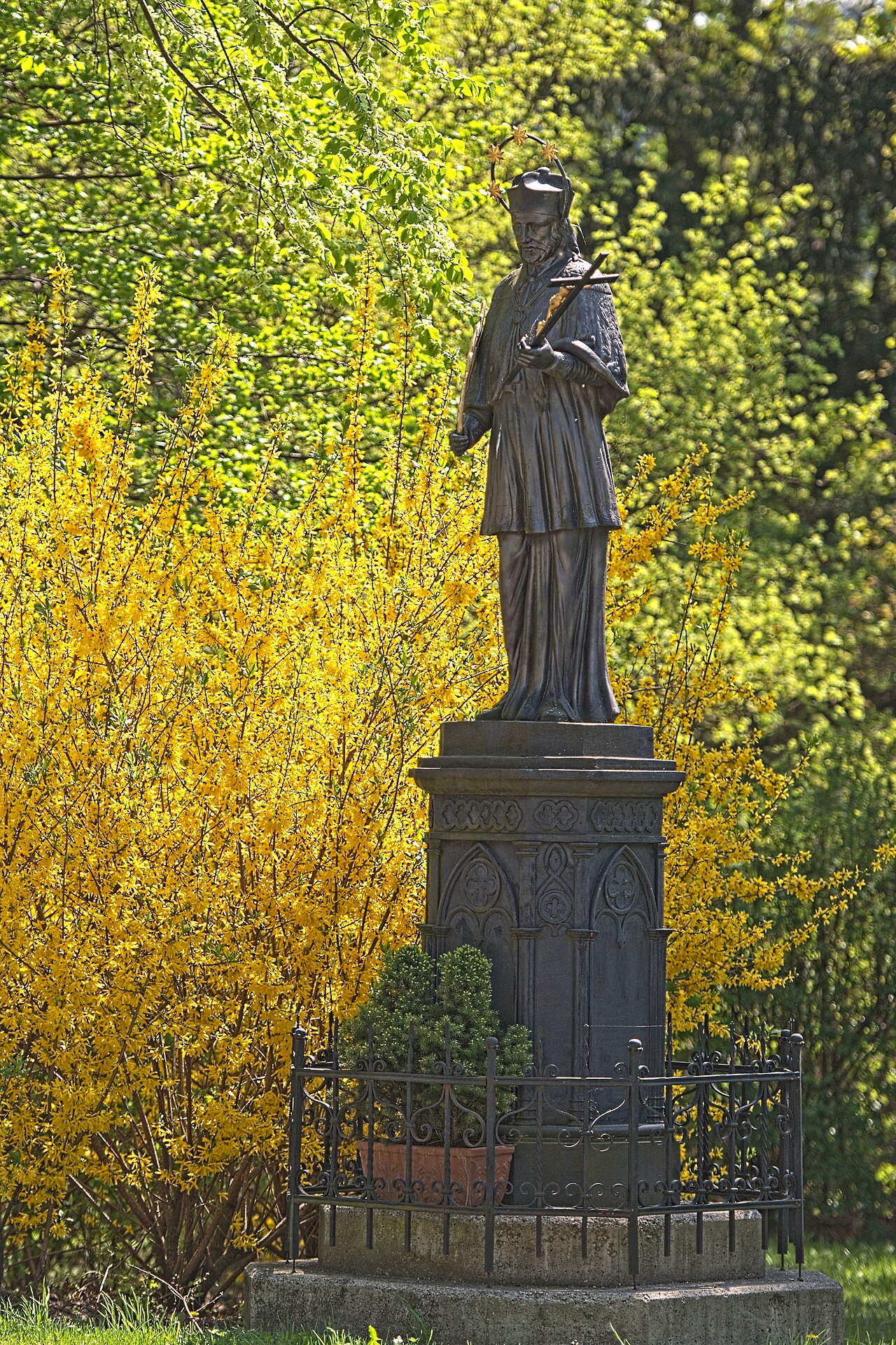 Statua di Giovanni Nepomuceno, Kalksburg