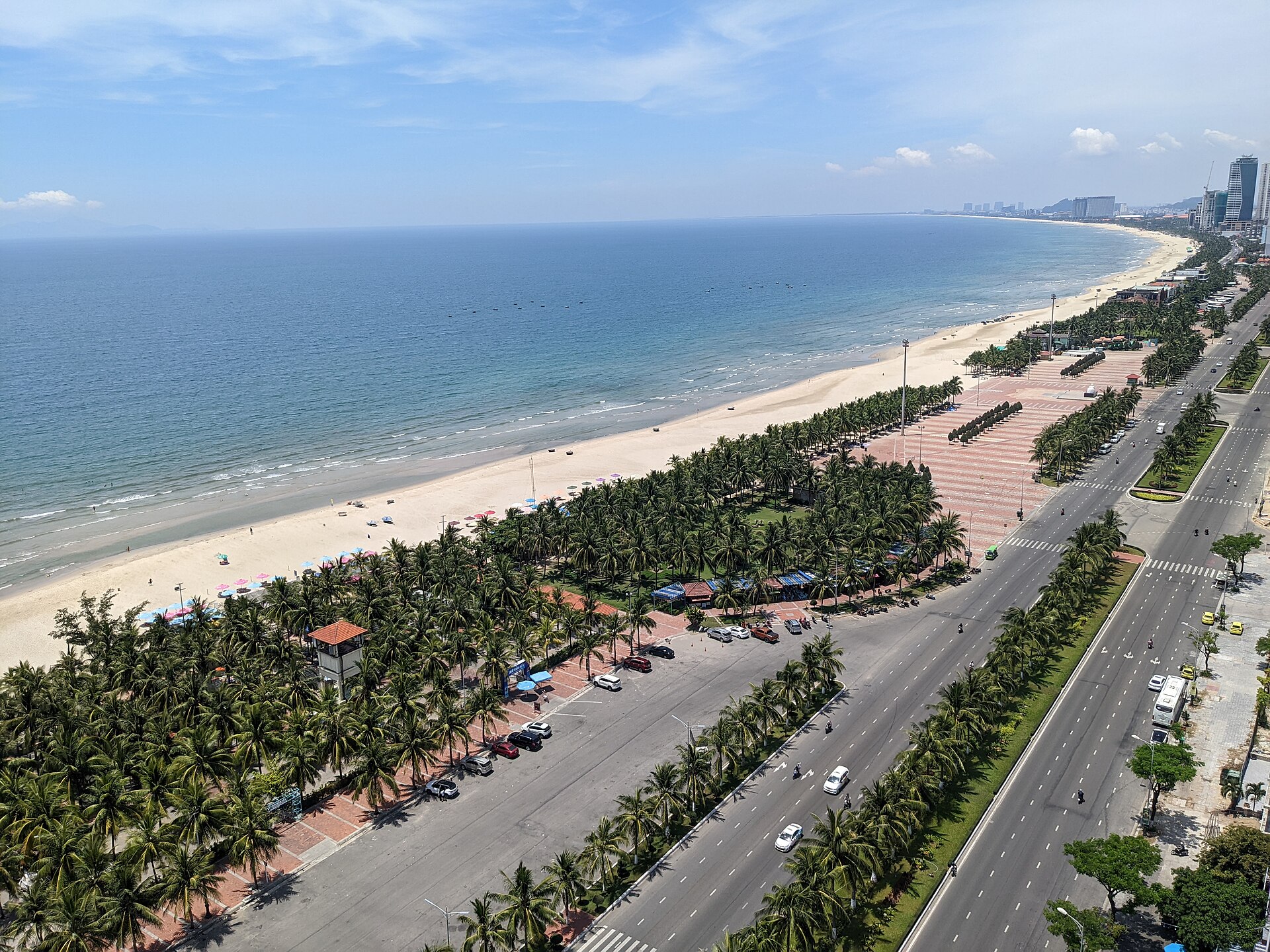 A photograph of My Khe Beach
