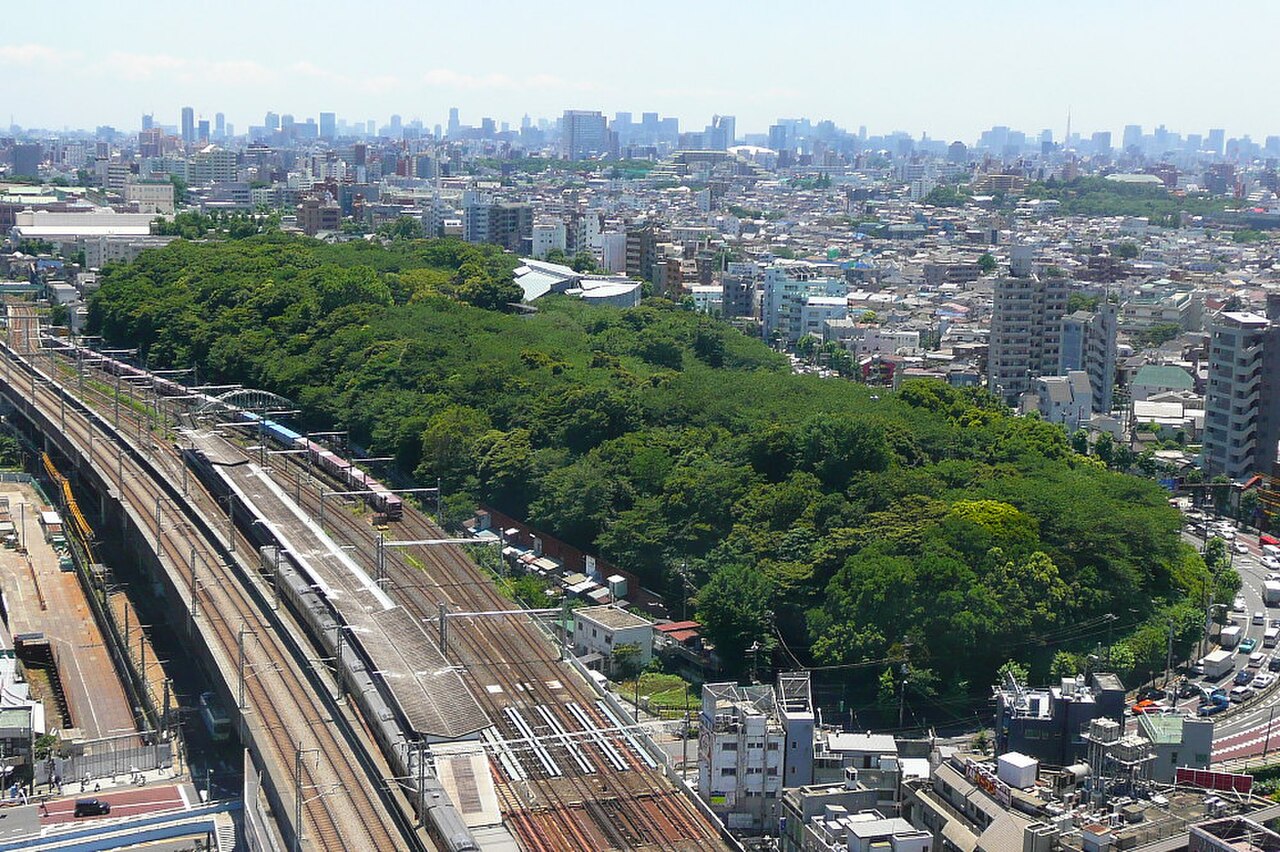 A photograph of Asukayama Park