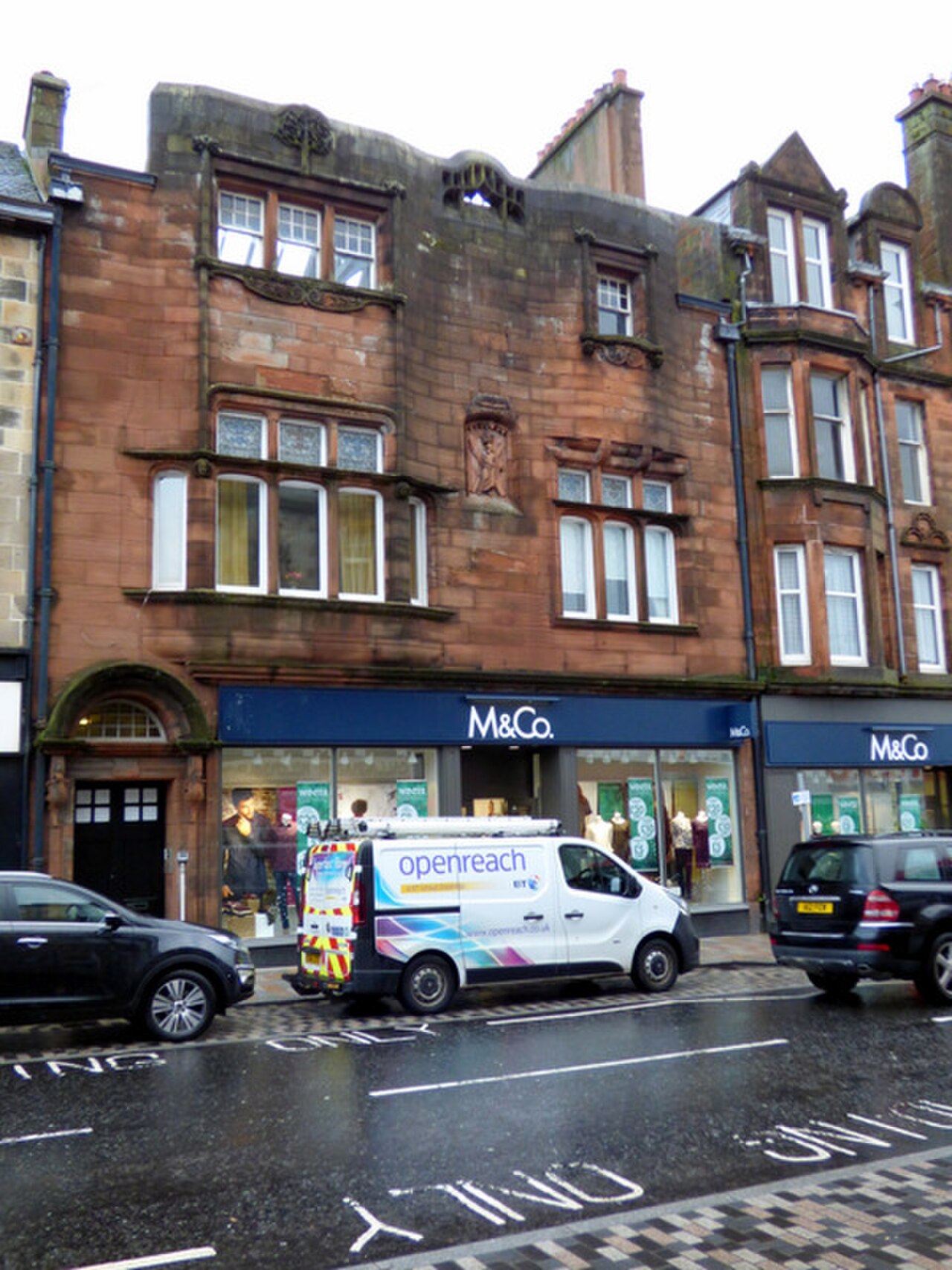 A photograph of Mackintosh Building