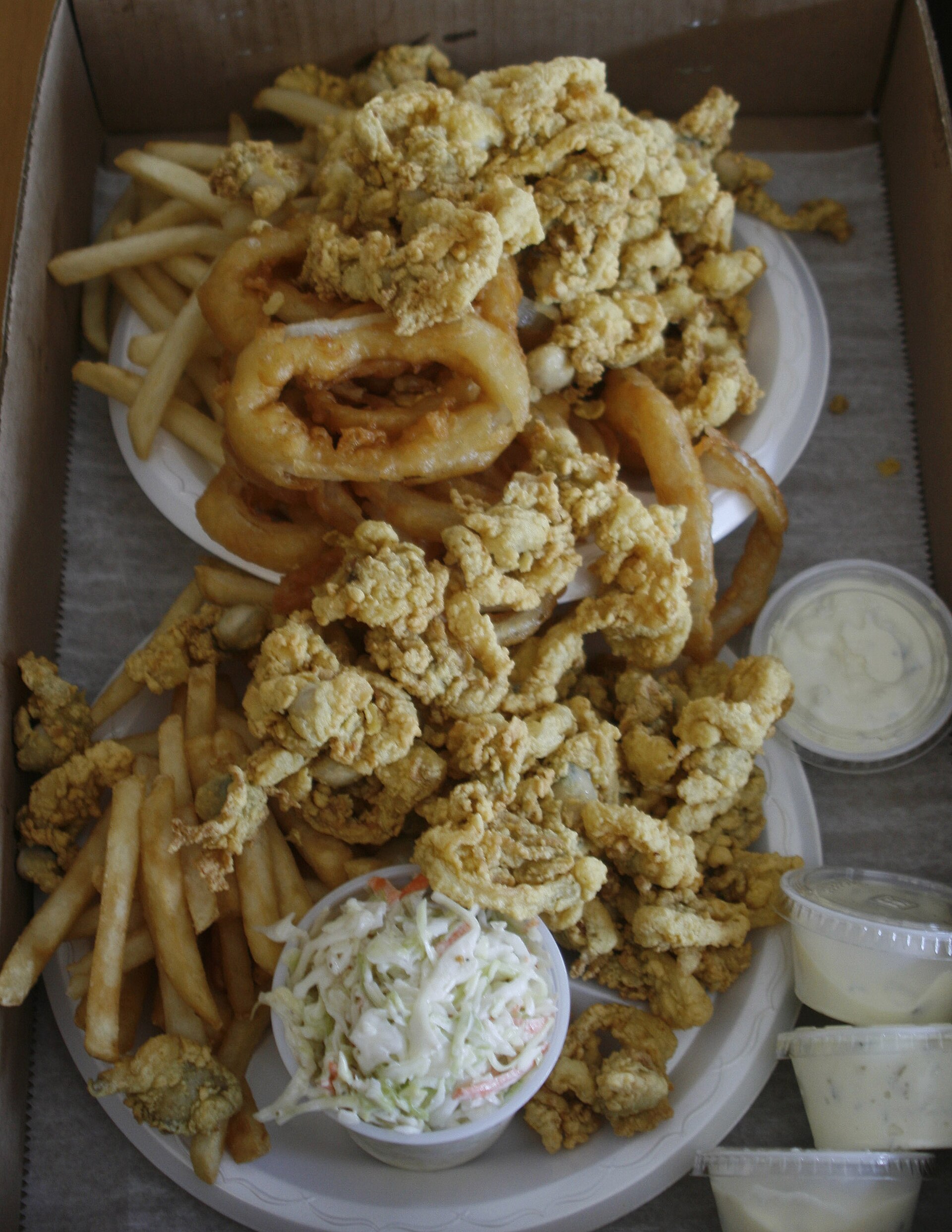 Almejas fritas