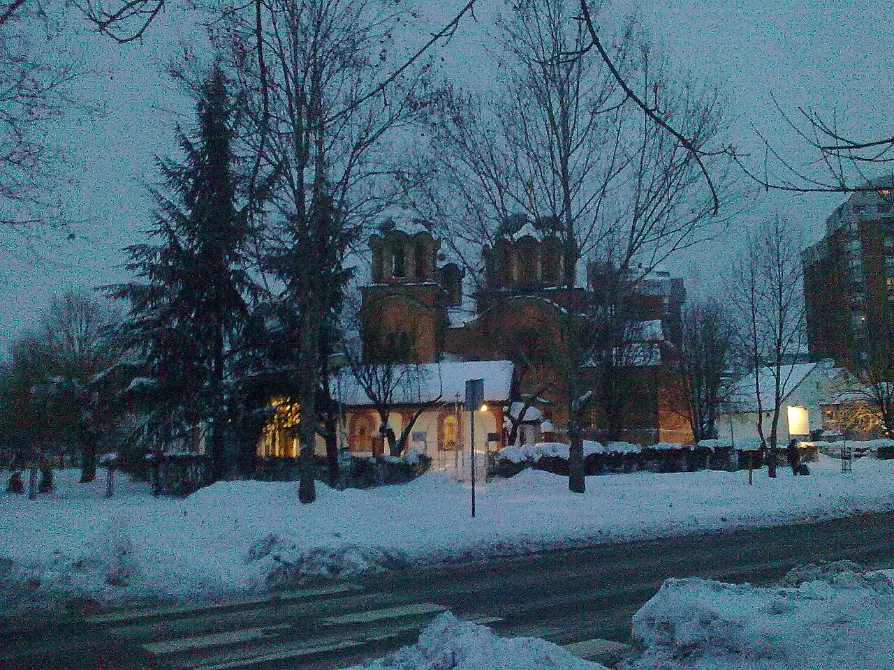 église de la Transfiguration à Vidikovac