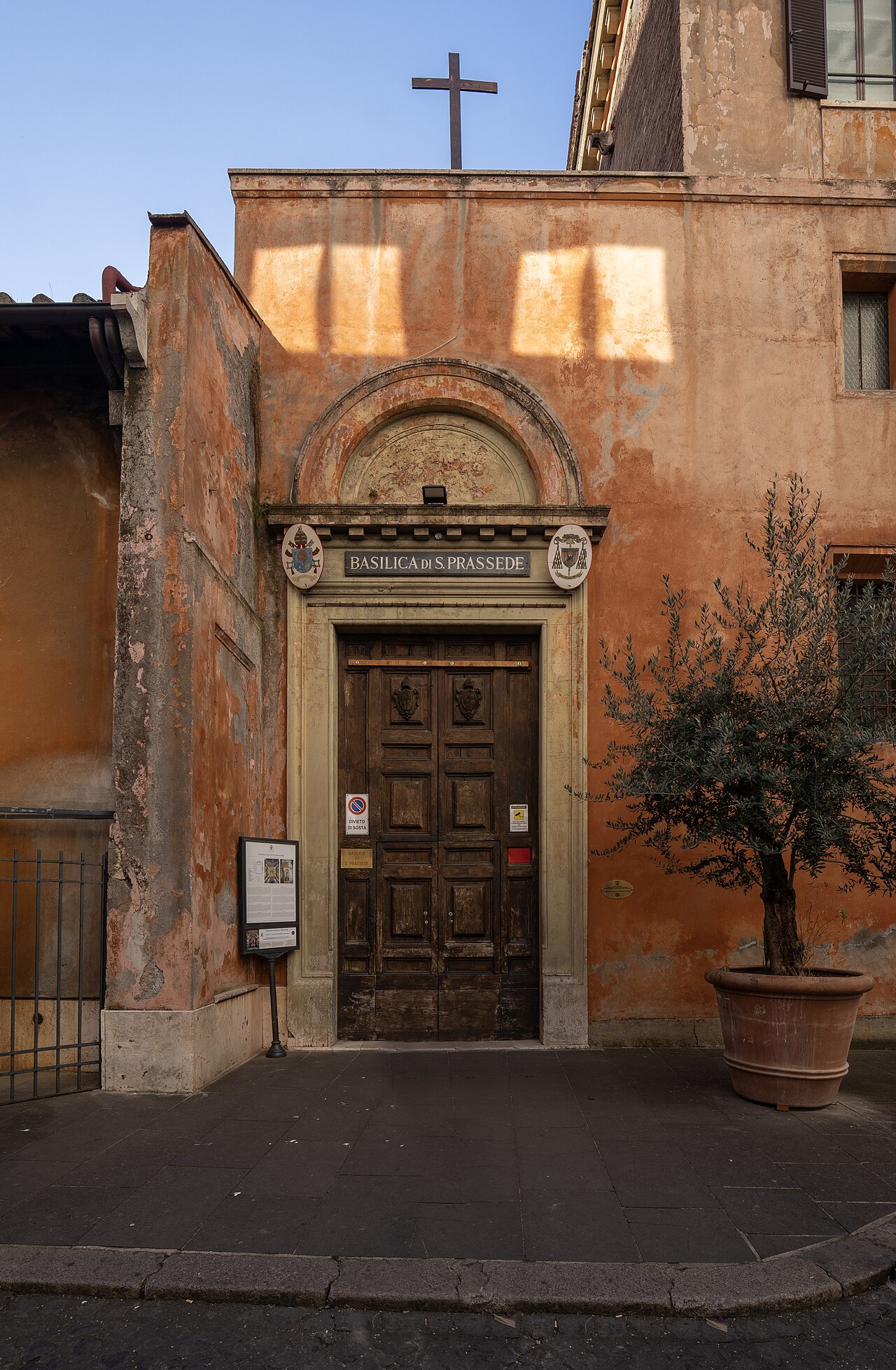 A photograph of Santa Prassede