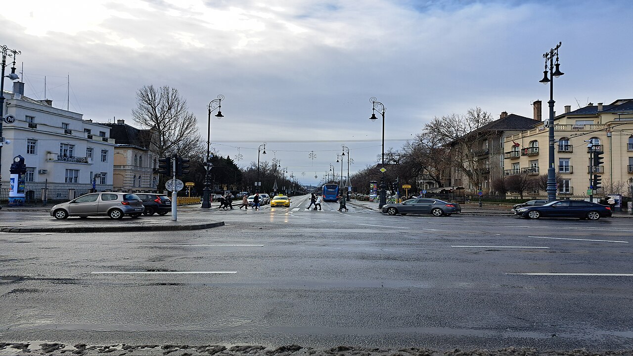 Uma fotografia de Avenida Andrássy
