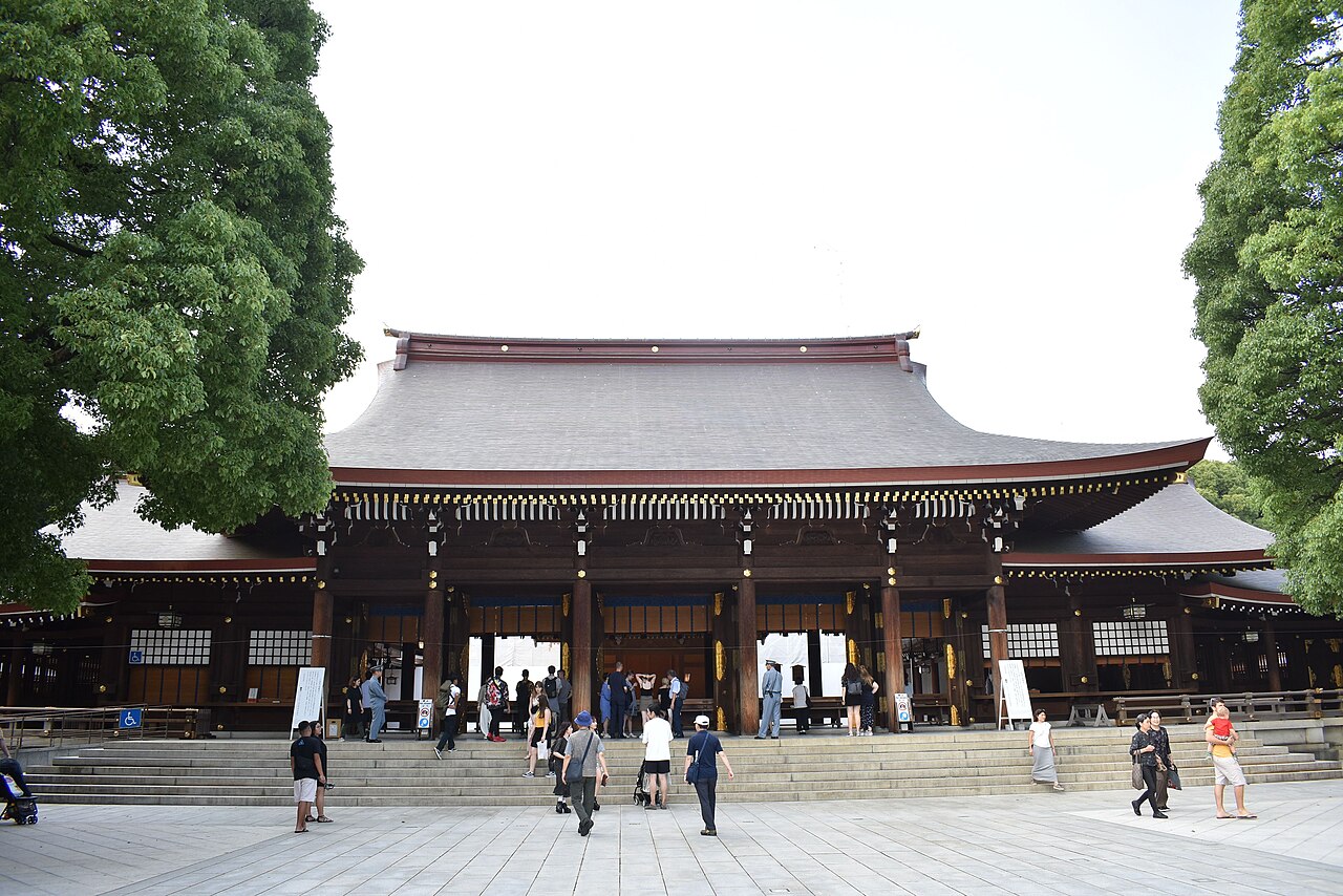 A photograph of Meiji Jingū