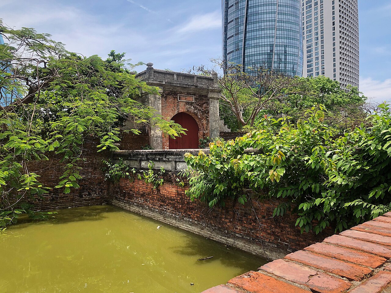A photograph of Dien Hai Citadel