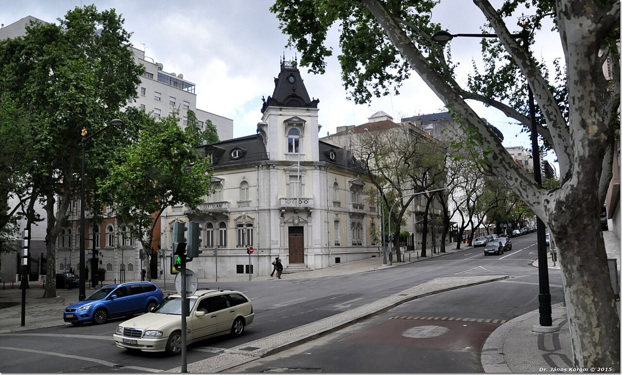 Palastartiges Haus und Garten