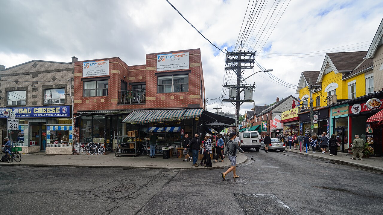 Una fotografia di Kensington Market