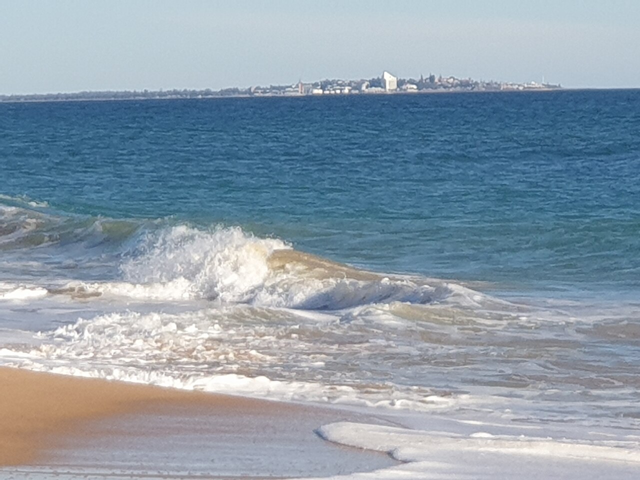 Ein Foto von Buffalo-Strand