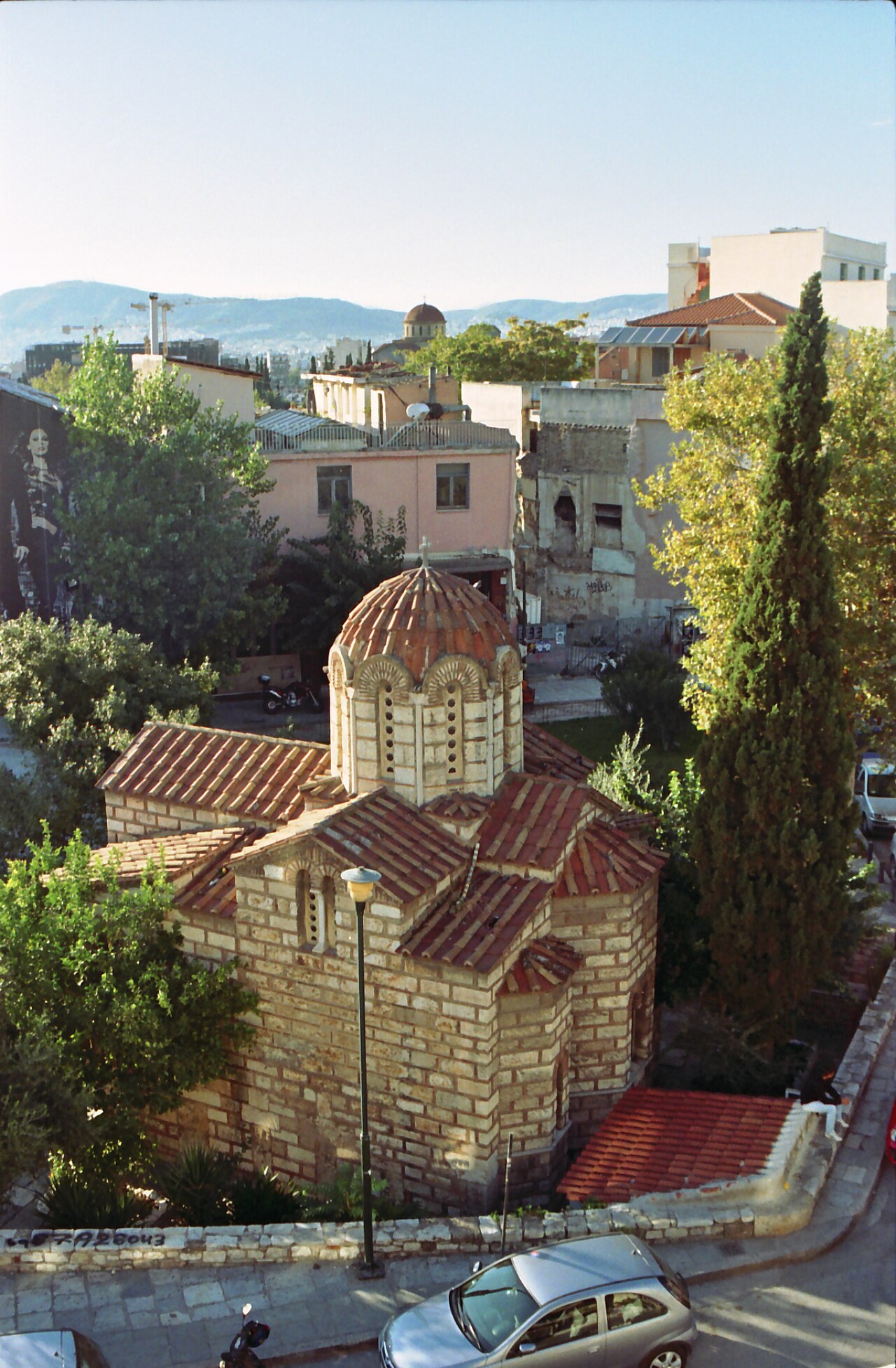 A photograph of Agioi Asomatoi