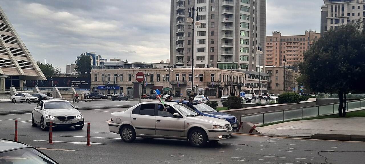Une photographie de palais Heydar Aliyev