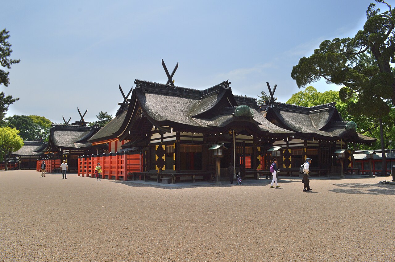 Una fotografia di Grande santuario di Sumiyoshi