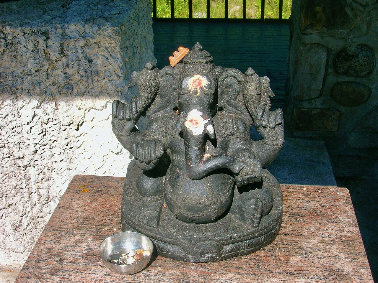 A photograph of Sivananda Ashram