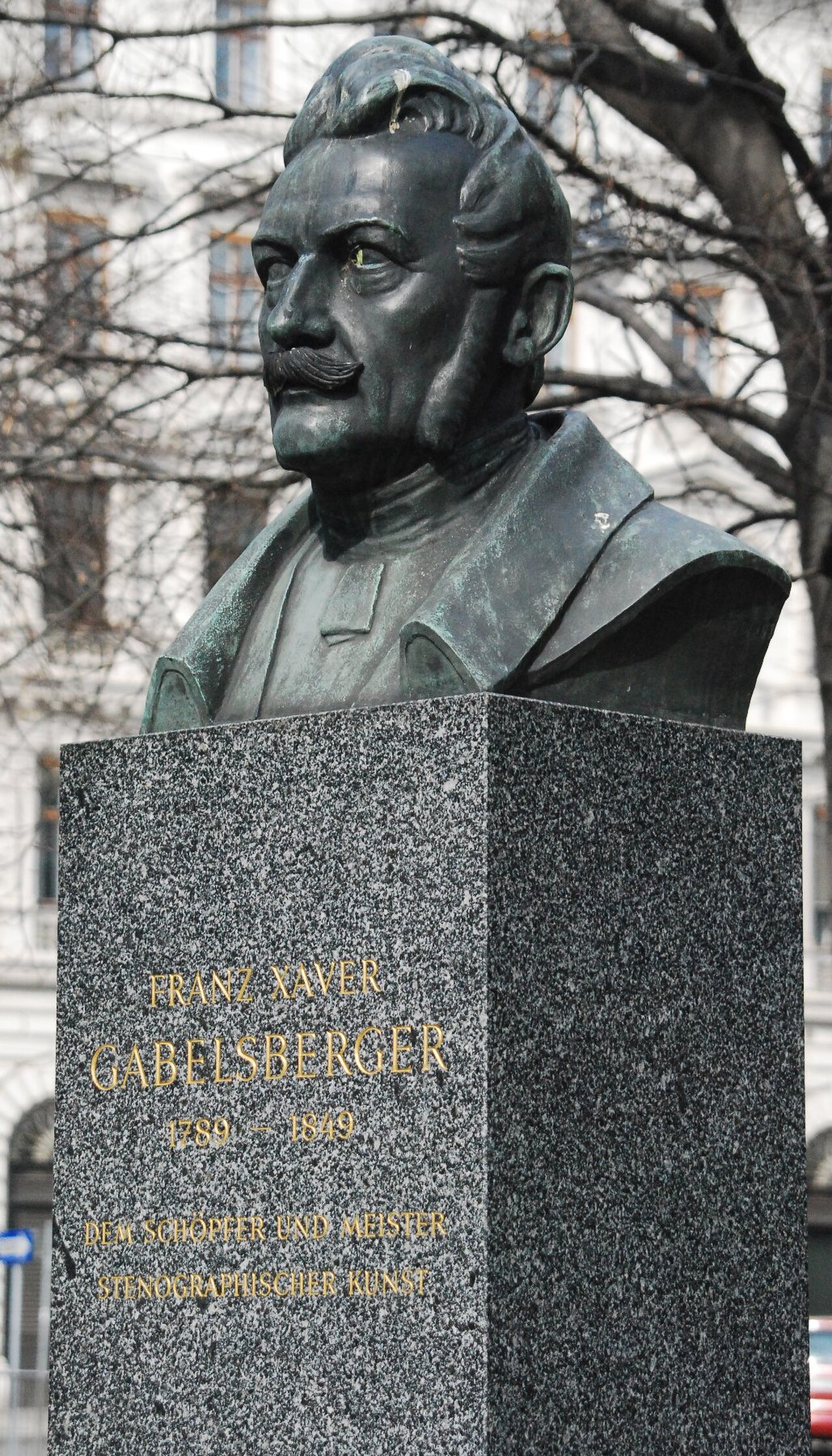 Monumento conmemorativo de Franz Xaver Gabelsberger
