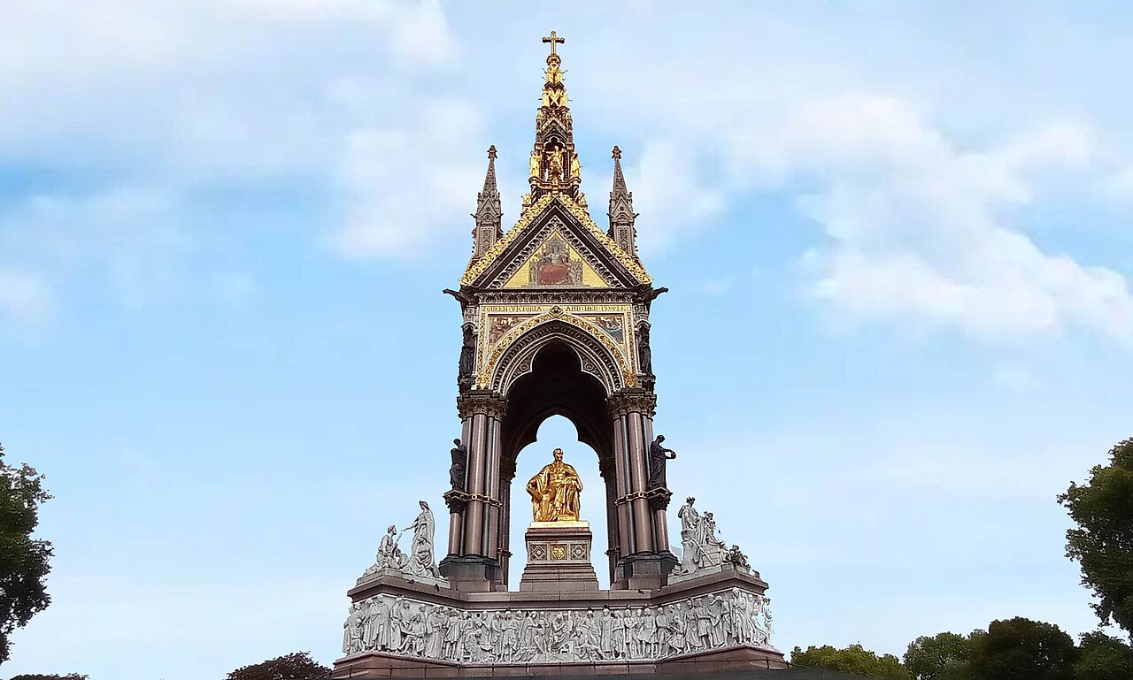 A photograph of Albert Memorial