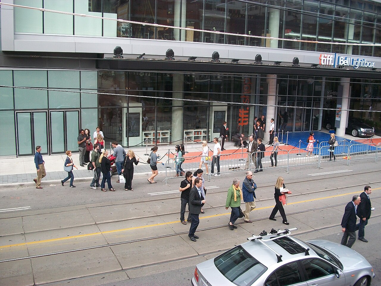A photograph of TIFF Lightbox
