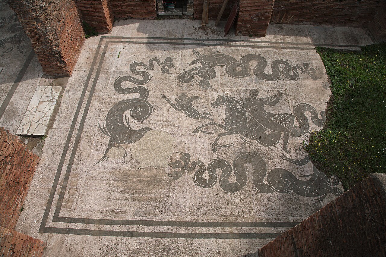 A photograph of Palestra delle terme (RE G. II. INS IV.)