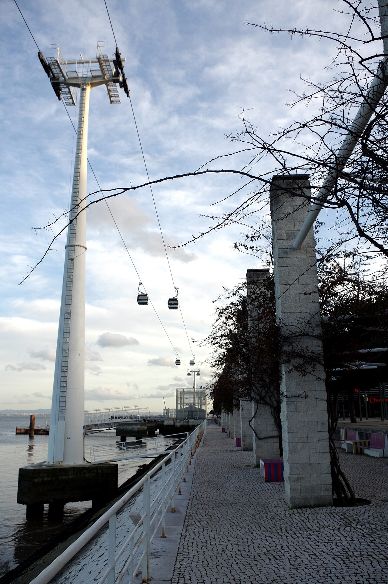 Una fotografia di Teleferica del Parque das Nações