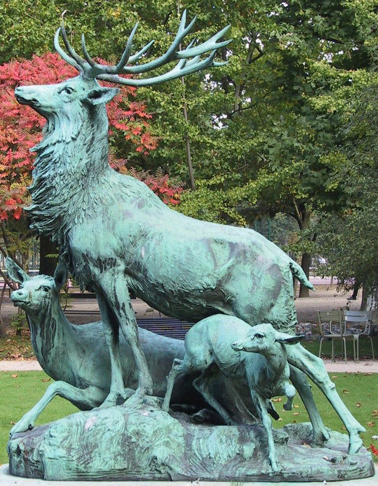 Die Hirschherde