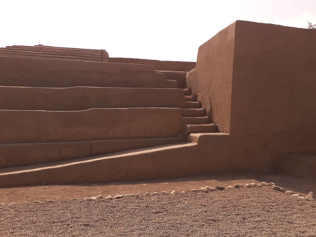 A photograph of Huaca Santa Catalina