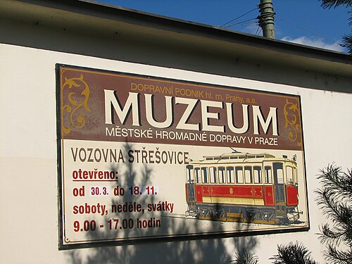 Public Transport Museum in Prague