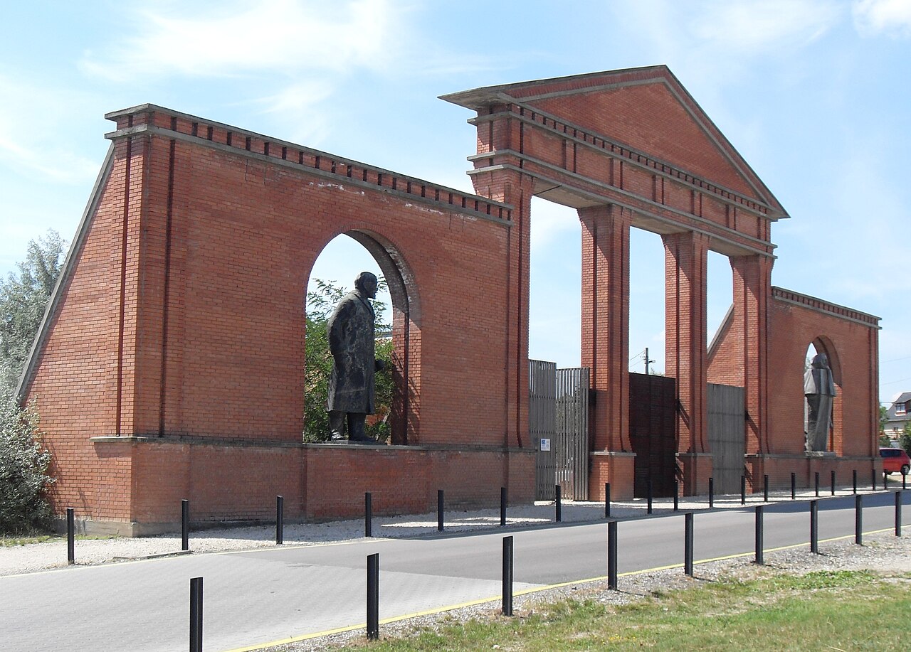 Una fotografia di Memento Park