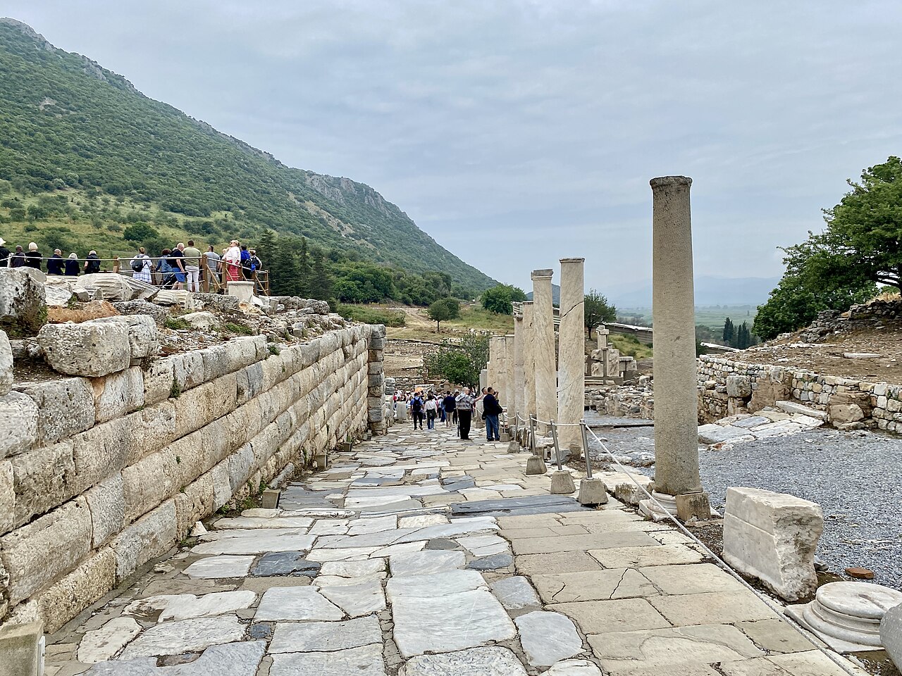 A photograph of Ancient ruins