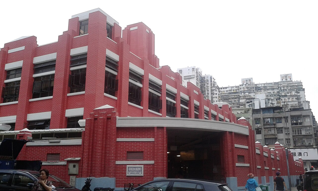 A photograph of Red Market