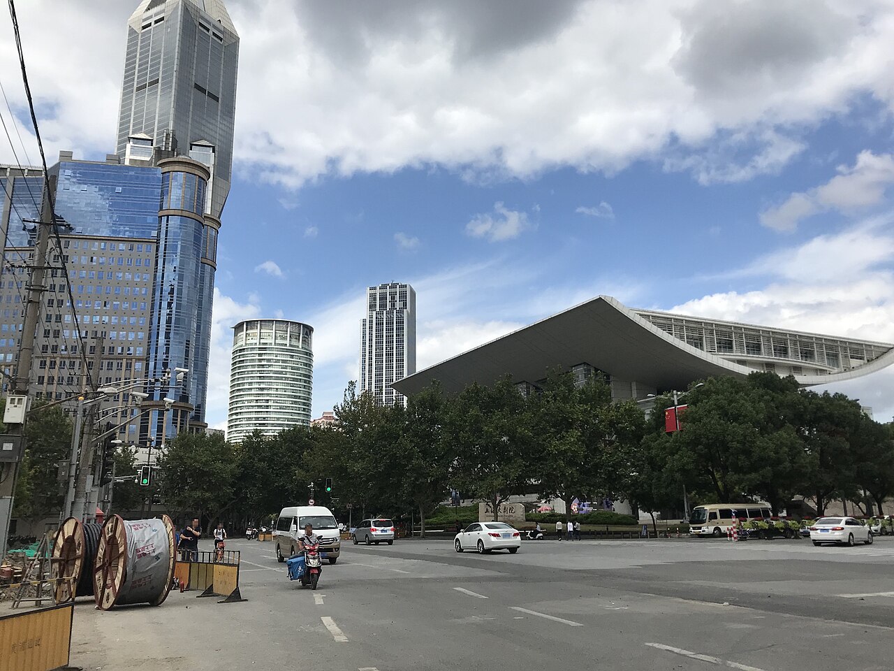 Una fotografia di Shanghai Grand Theatre