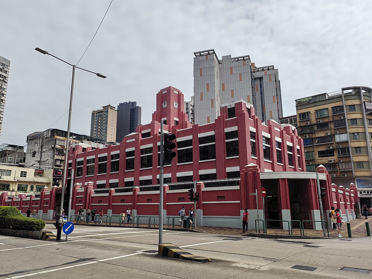 A photograph of Red Market