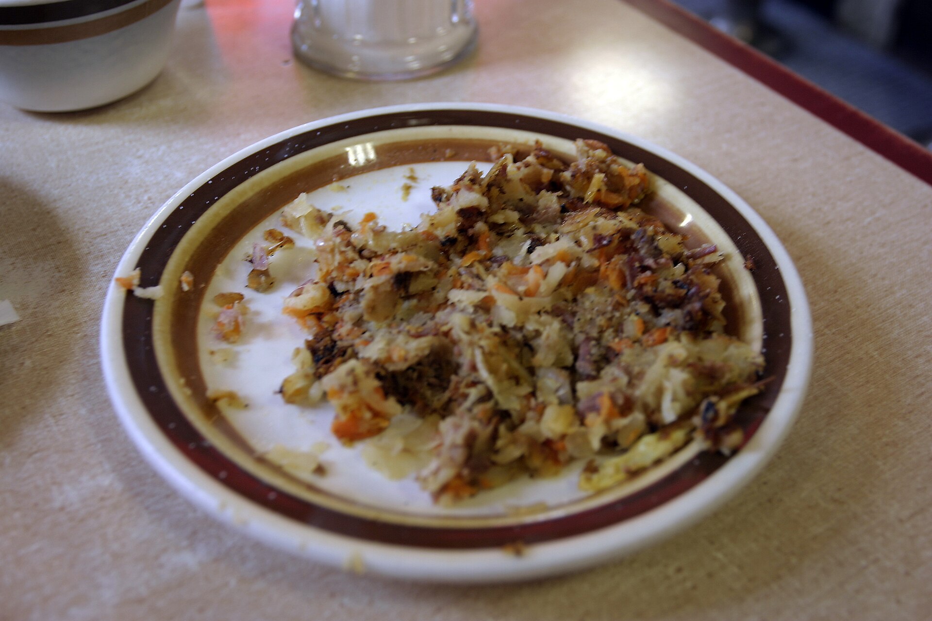 Corned beef hash — foto ilustrativa